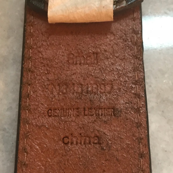 🌸 Leather Belt Boho Style (S) - Picture 3 of 3